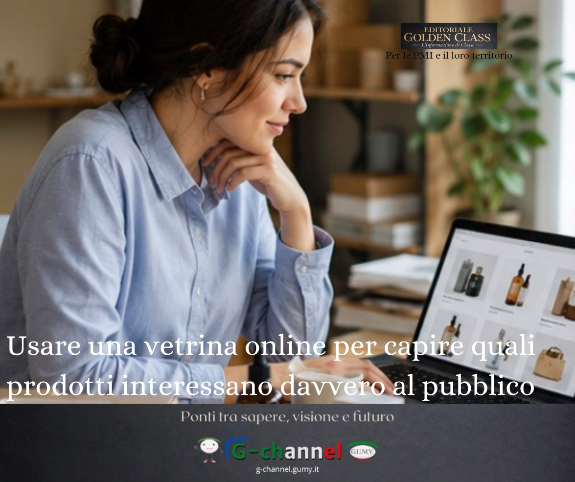 Usare una vetrina online per capire quali prodotti interessano davvero al pubblico